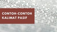 Contoh-Contoh Kalimat Pasif