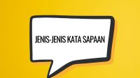 jenis kata sapaan