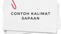 Contoh Kalimat Sapaan