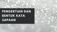 Pengertian Kata Sapaan