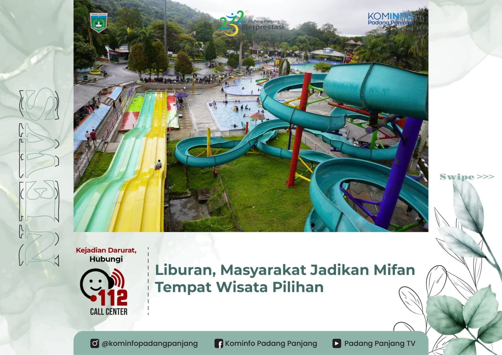 Masyarakat Jadikan Mifan Sebagai Tempat Wisata Pilihan Kala Liburan Masyarakat Jadikan Mifan Sebagai Tempat Wisata Pilihan Kala Liburan