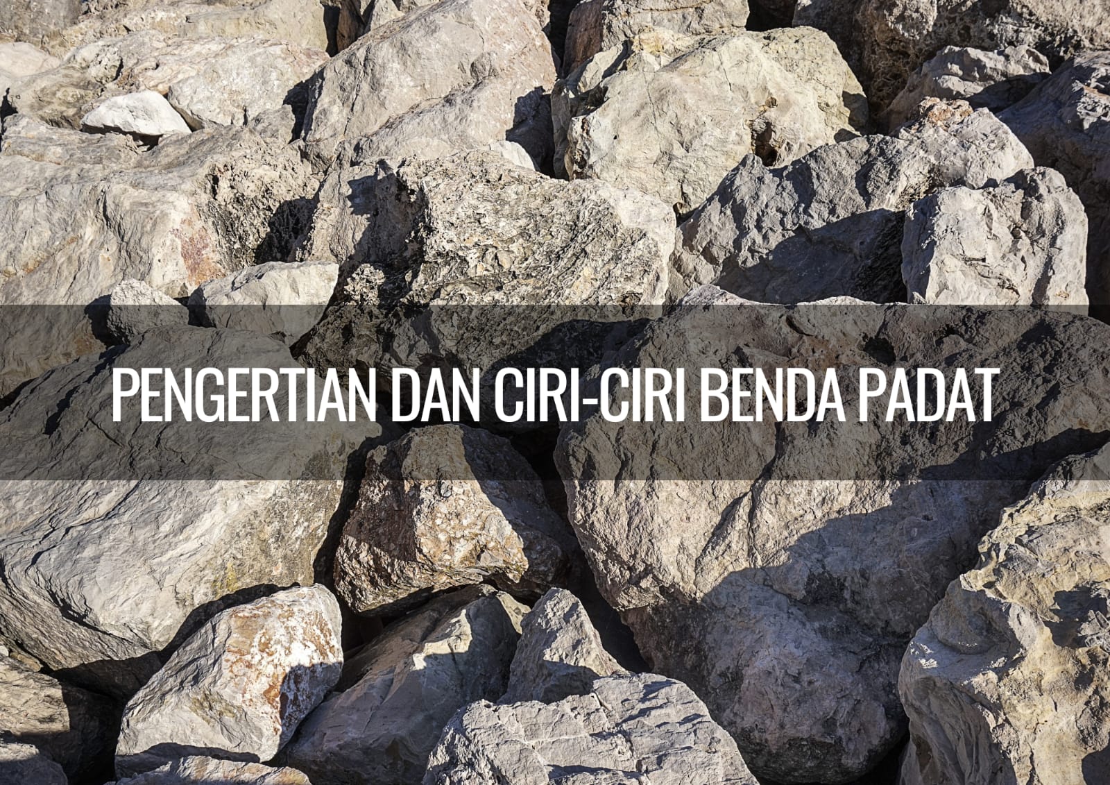 Pengertian Benda Padat