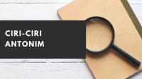 penjelasan ciri-ciri antonim