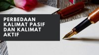 Kalimat pasif dan kalimat aktif