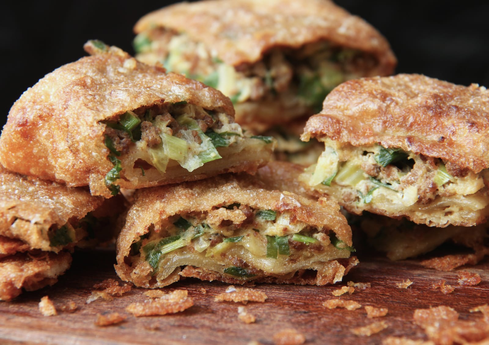 Proses Membuat Adonan Kulit Martabak