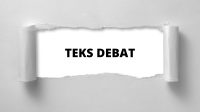 Penjelasan tentang teks debat