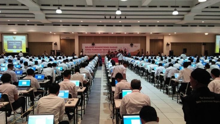 Mendaftar CPNS beserta formasinya