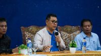 Pemerintah Kabupaten (Pemkab) Solok Gelar kegiatan Bimtek Pengelolaan Keuangan Daerah dan Nagari bagi Wali Nagari dan BPN Se-Kabupaten Solok, Senin (10/7/2023) di Aula Chinangkiak Dream Park, Kecamatan X Koto Singkarak. (Foto: Pemkab Solok/sumbarfokus.com)